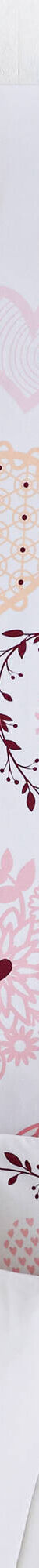 Linge de lit Candice en coton imprimé cœurs (rose) Linge de lit Candice en coton imprimé cœurs (rose)